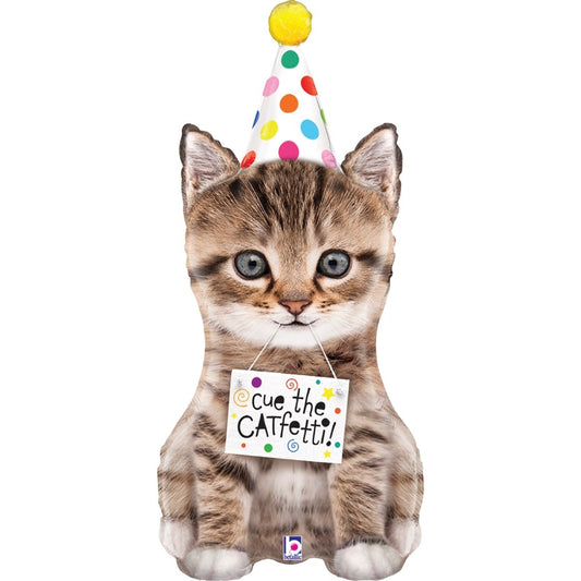 Ballon Alu - Chat (104cm)