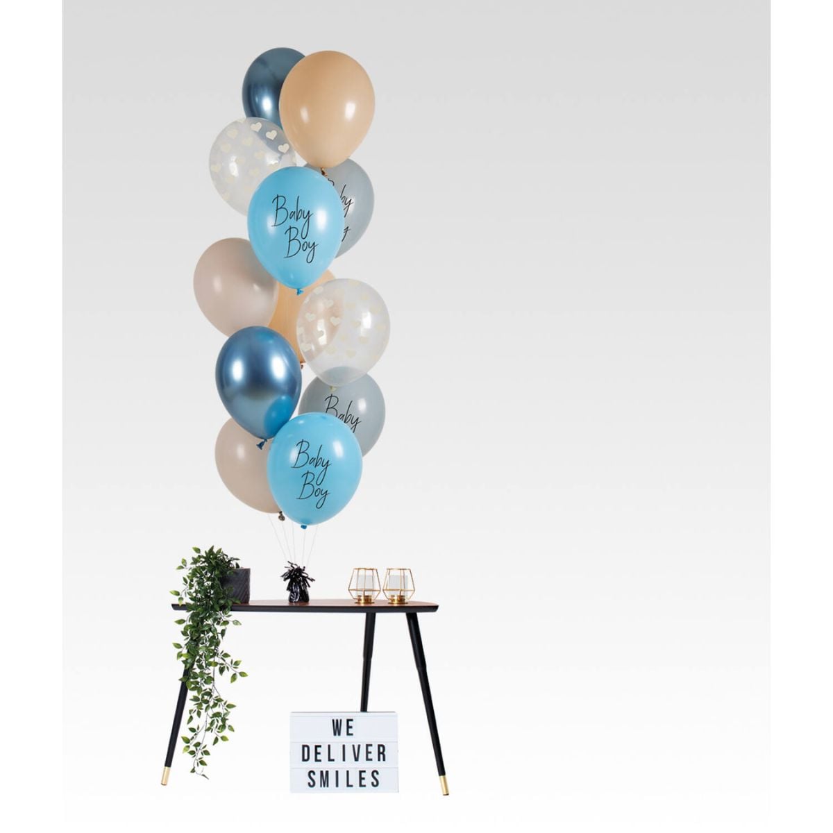 Ballons latex - Baby Boy - 33cm (12pcs)