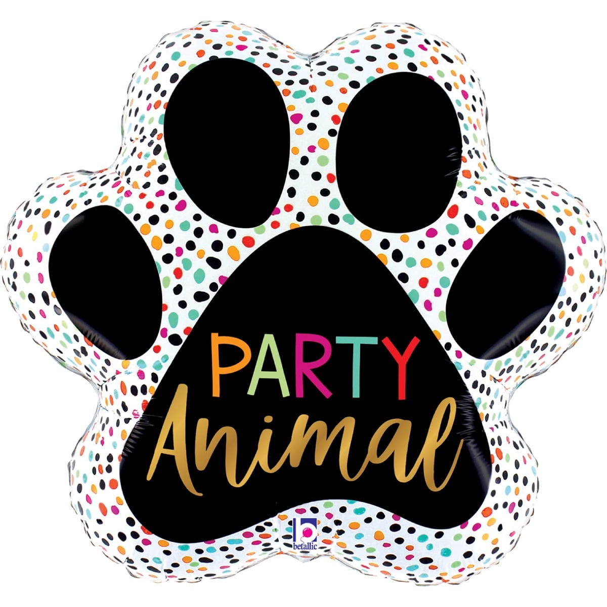 Ballon Alu - Patte Party Animal (78cm)