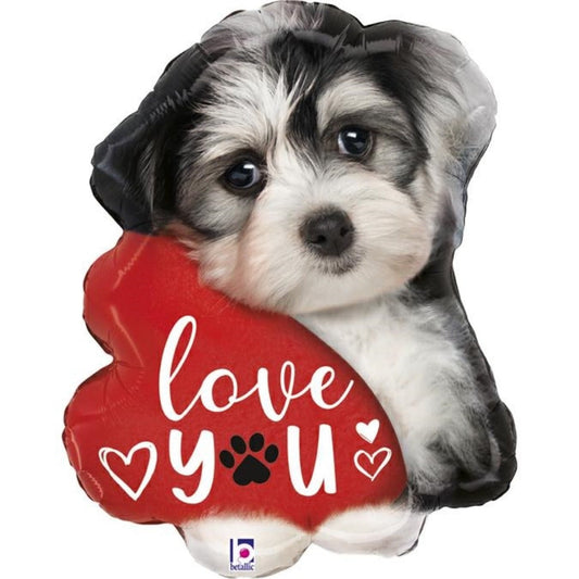 Ballon Alu - Chien Love You