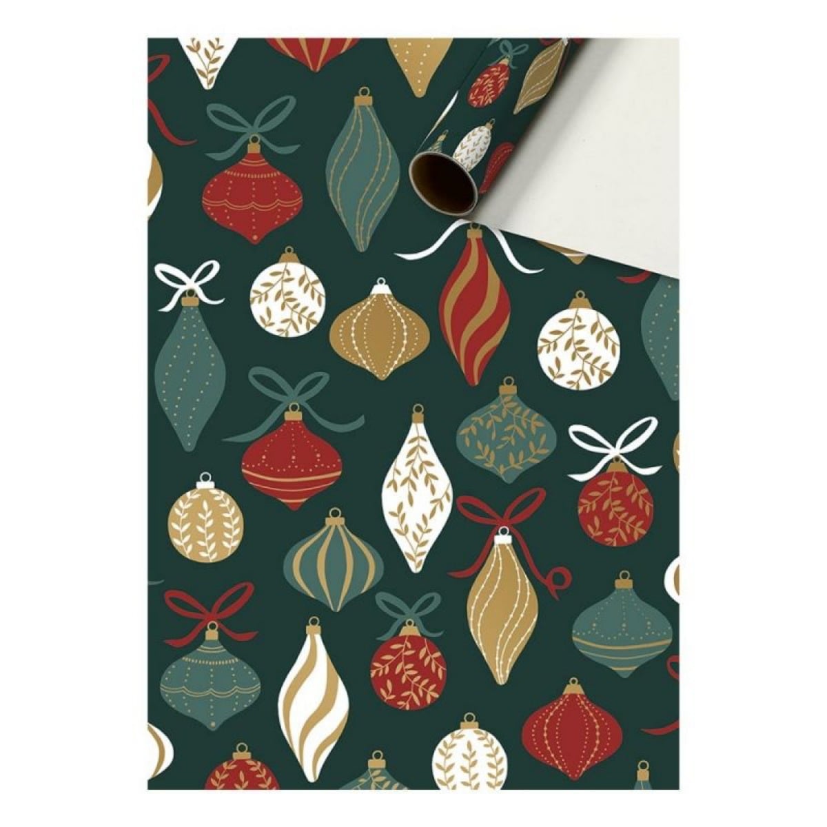 Papier Cadeau - Lorena Vert Foncé (2m)