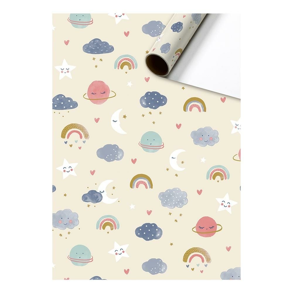 Papier Cadeau - Hiriko Beige (2m)