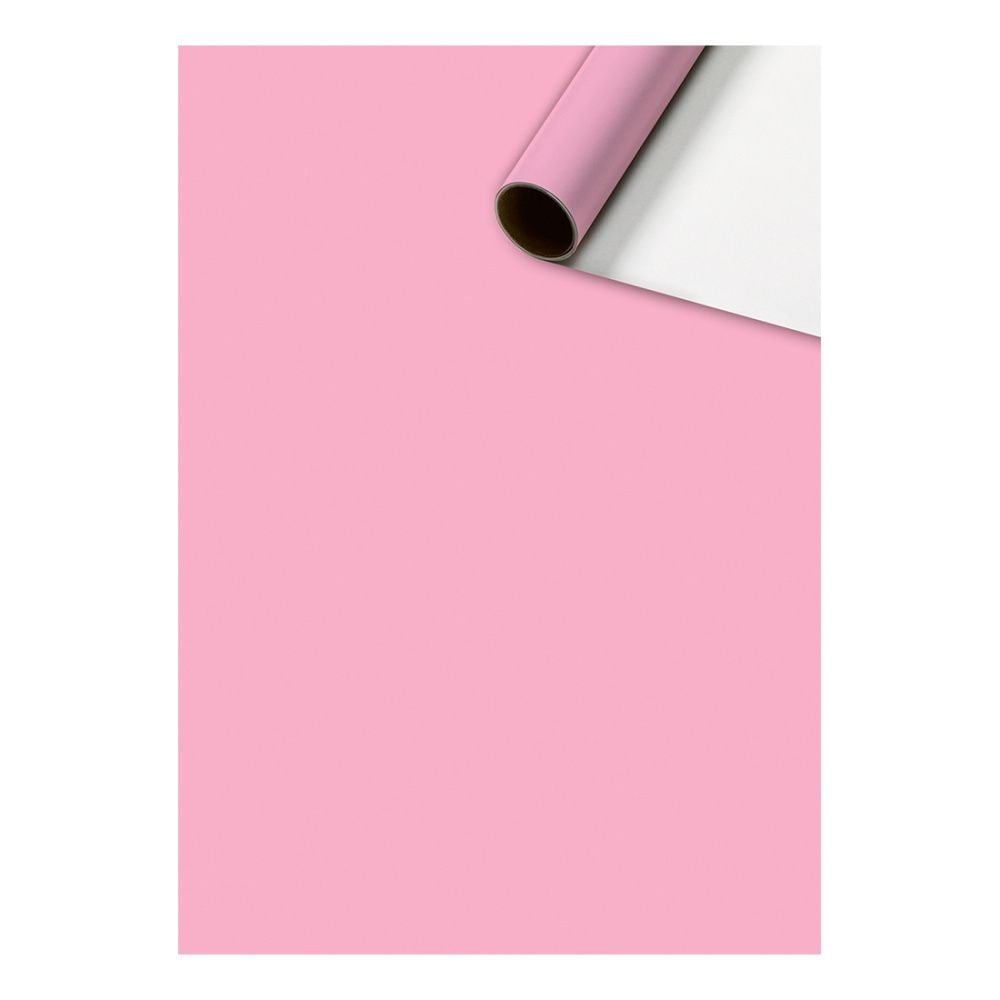 Papier Cadeau - Uni Rose (2m)