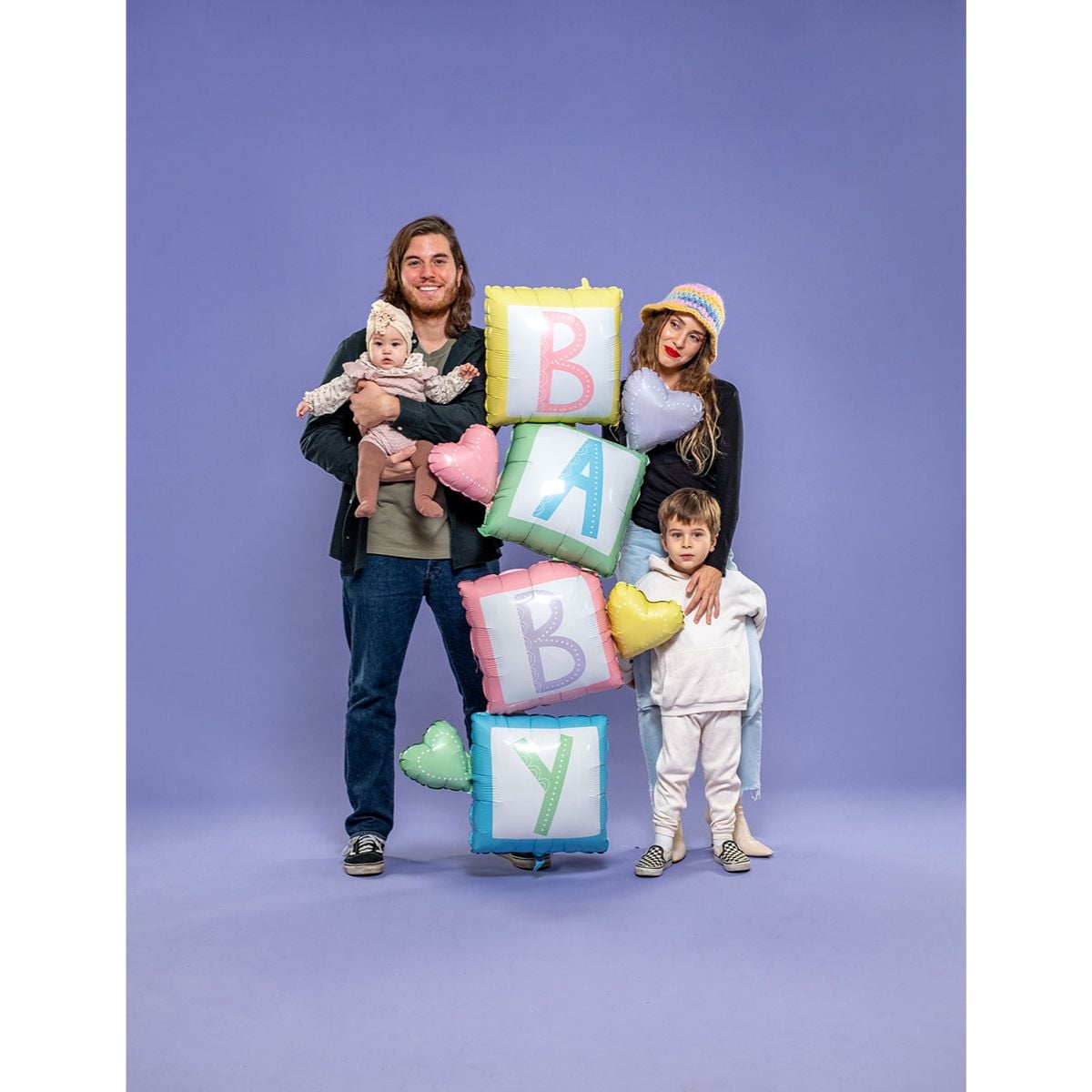 Ballon Alu - Cube "Baby" (160cm)