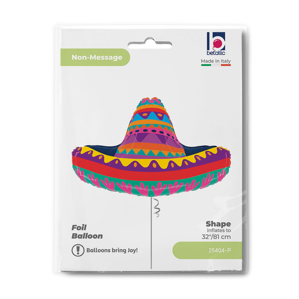 Ballon alu Sombrero festif