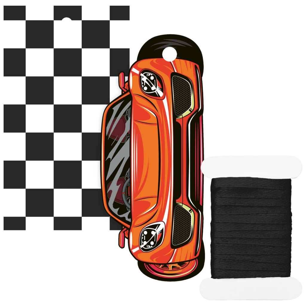 Kit d'étiquettes cadeau Schorsch noir