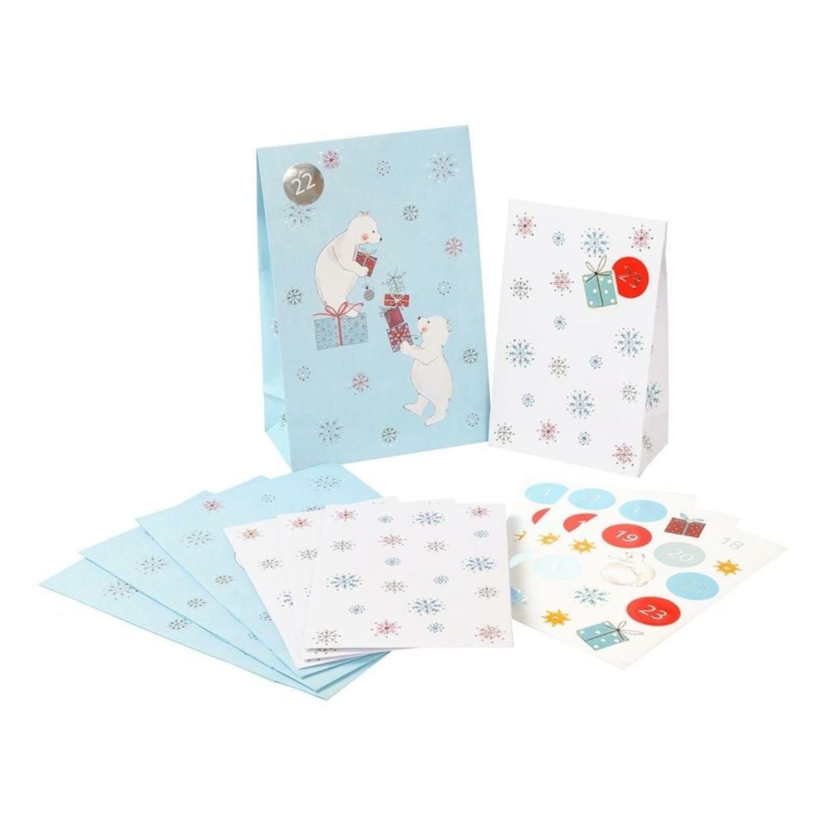 Calendrier de l'avent - Ours polaires
