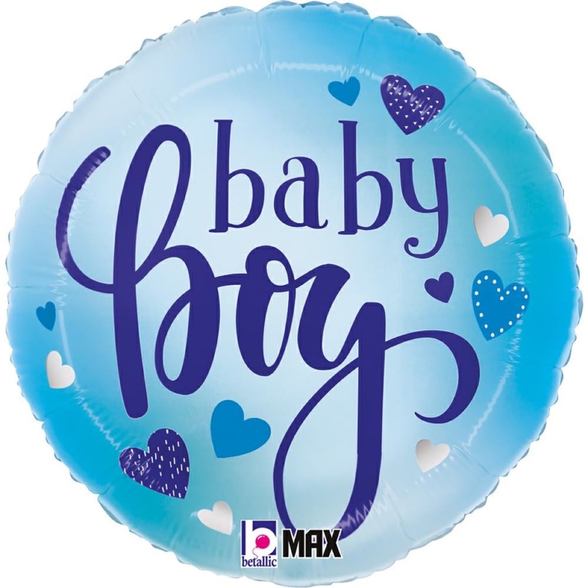 Ballon alu - Baby Boy Bleu