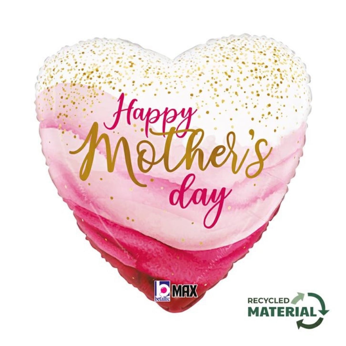 Ballon alu - Coeur Happy Mother's Day