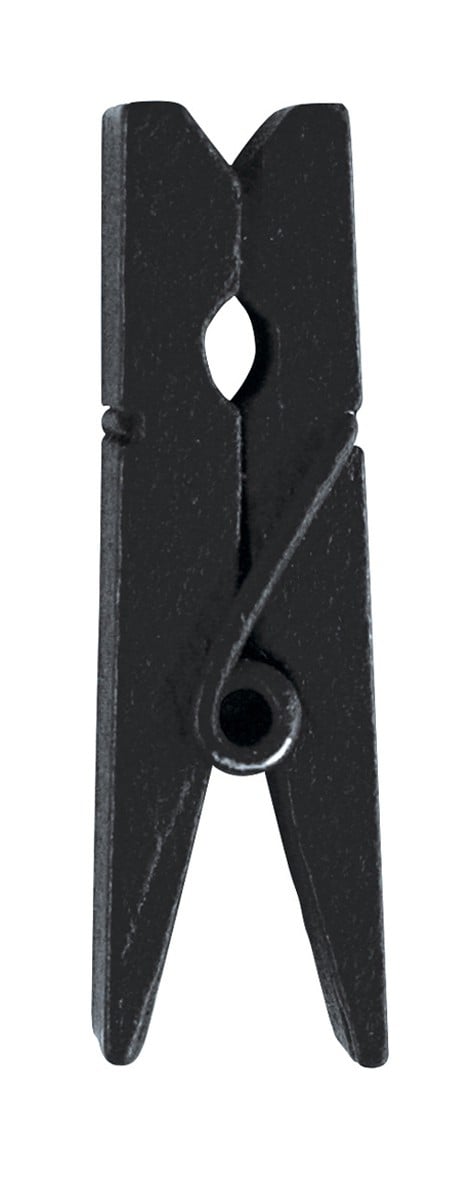 Mini Pincettes Noir (24pcs)