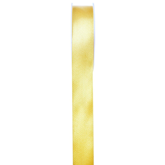 Ruban satin - Jaune (25m)