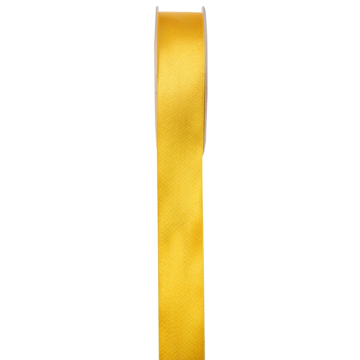 Ruban satin 25mm - Doré (25m)
