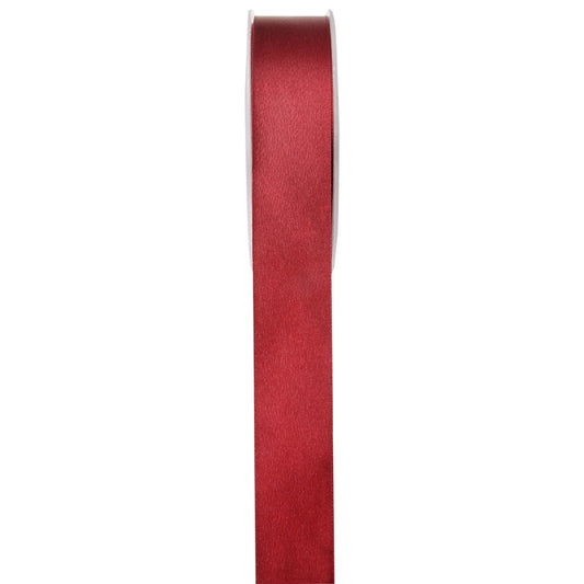 Ruban satin - Bordeaux (25m)