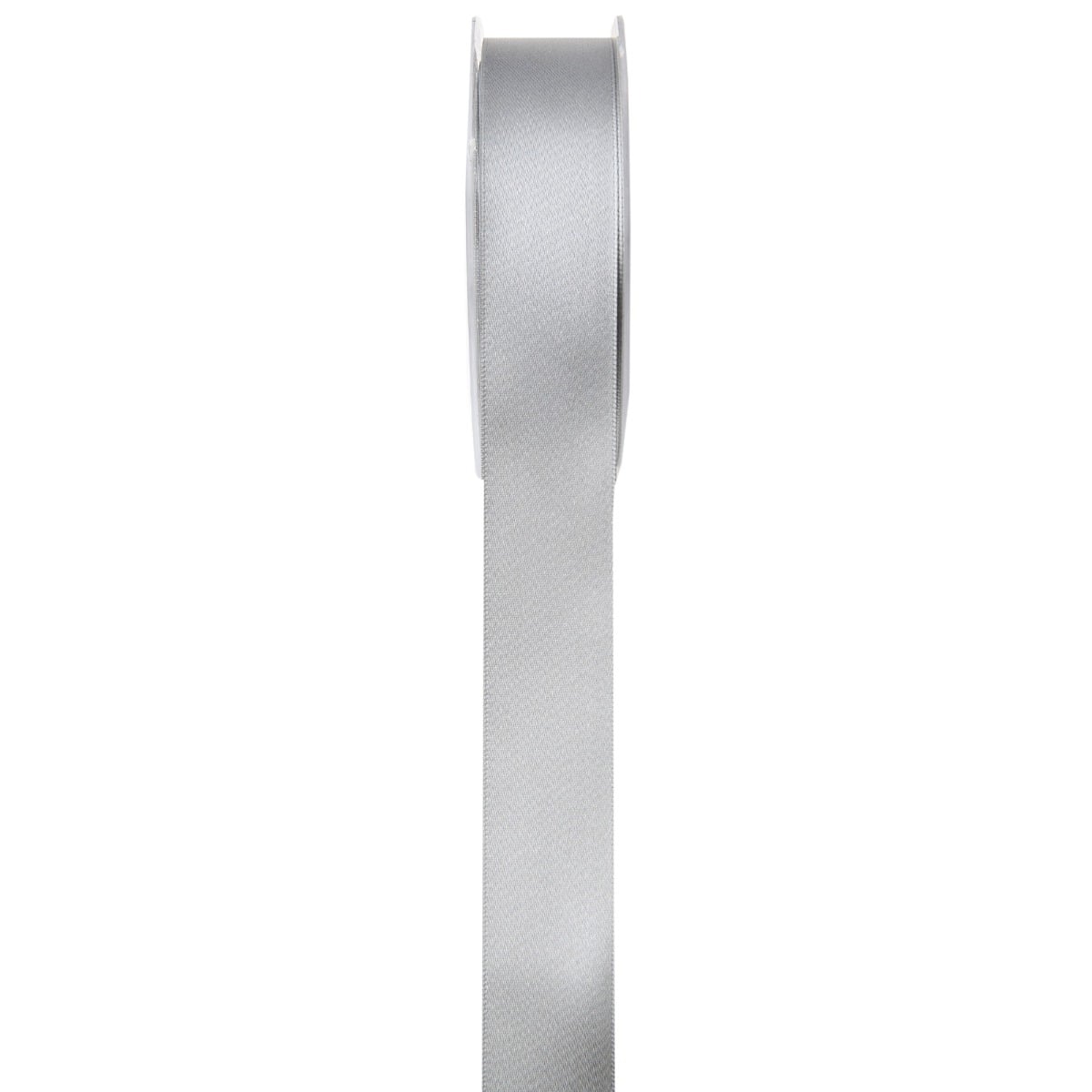Ruban satiné Gris 25mm