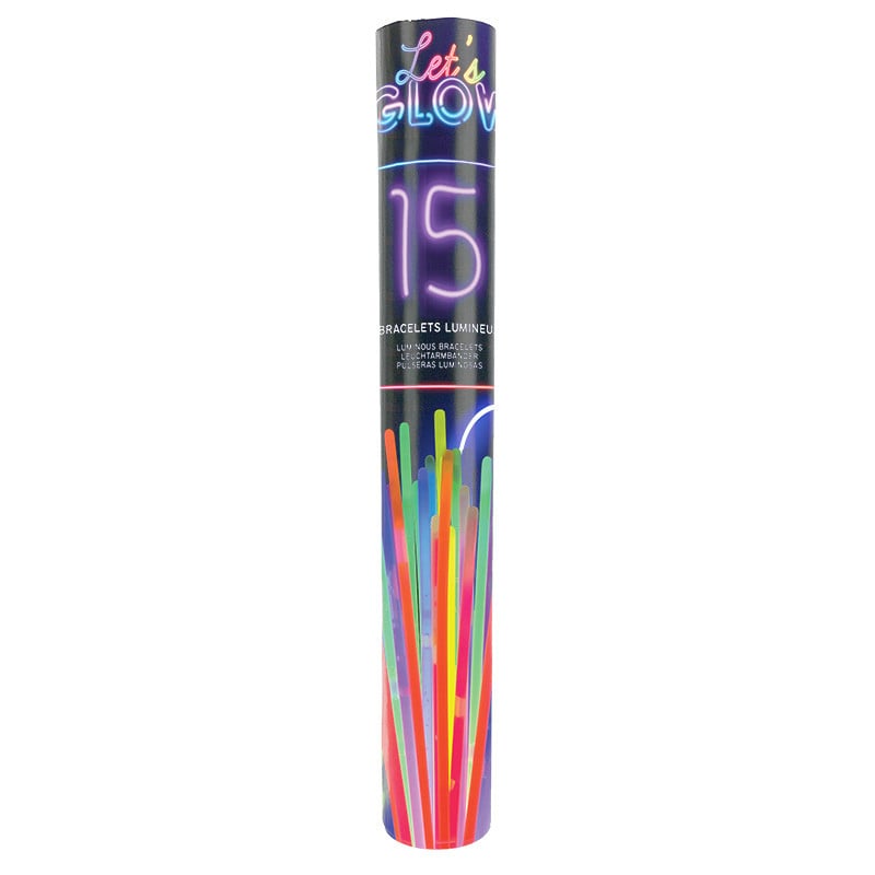 Bracelets fluo (15pcs)