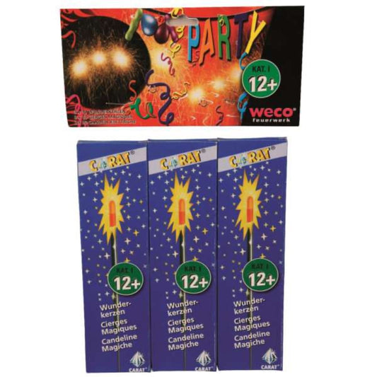 Cierges Magiques 30 sec. (3 x 10pcs)