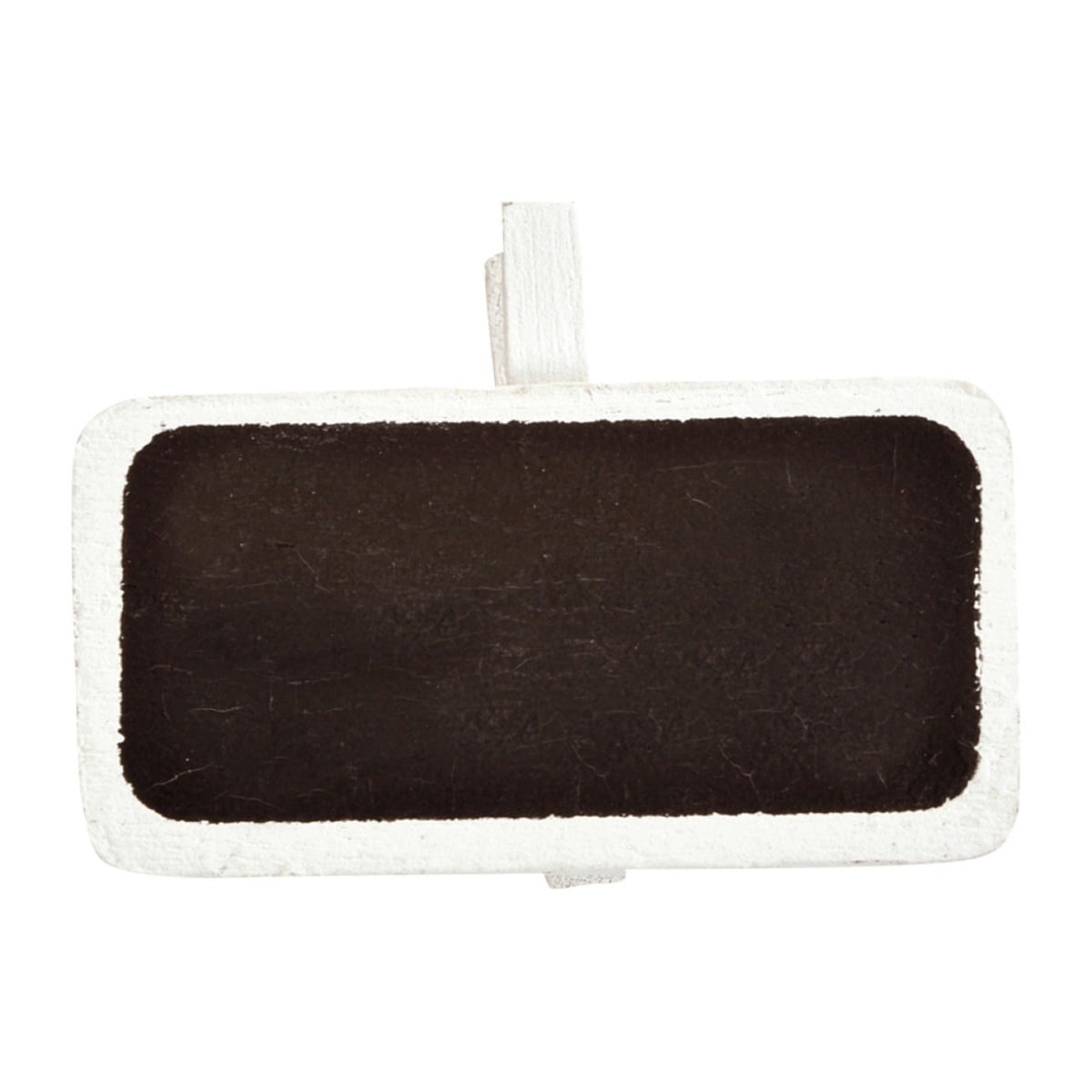 Ardoise Ecole sur pince - Blanc (4pcs)