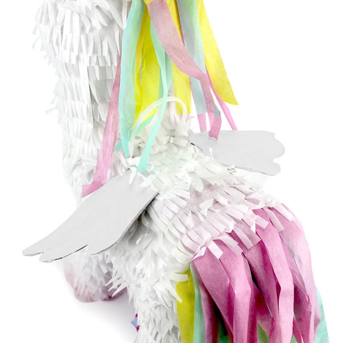 Pinata à tirer - Licorne avec des ailes