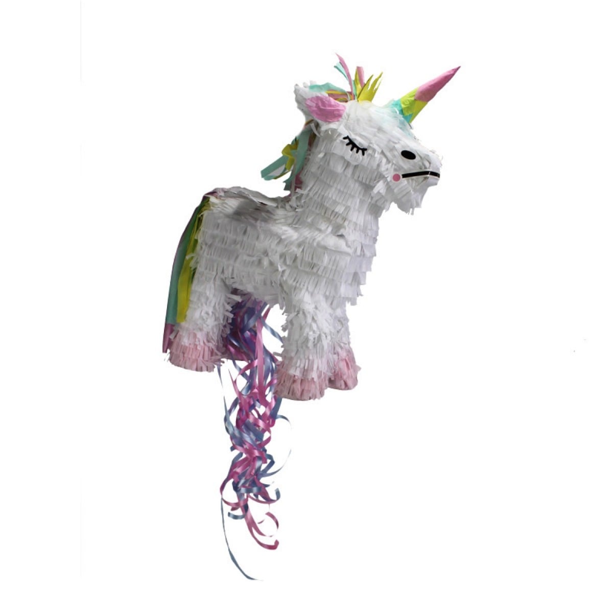 Pinata à tirer - Licorne avec des ailes