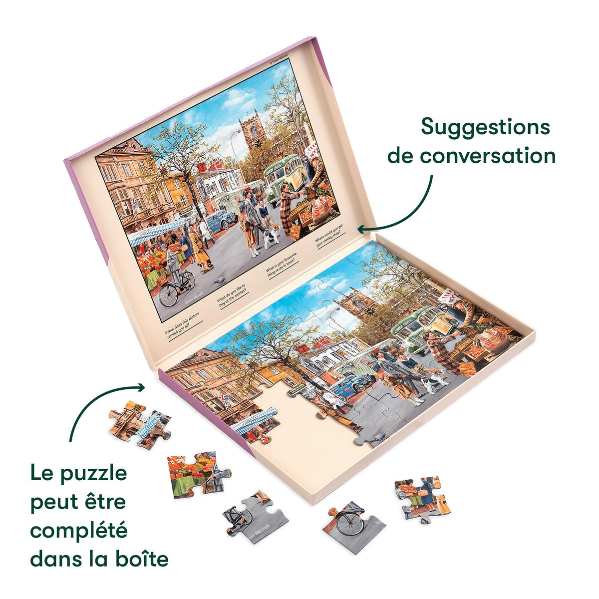 Puzzle 35 pieces - Autumn Market