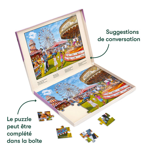 Puzzle 35 Teile - Vergnügungspark