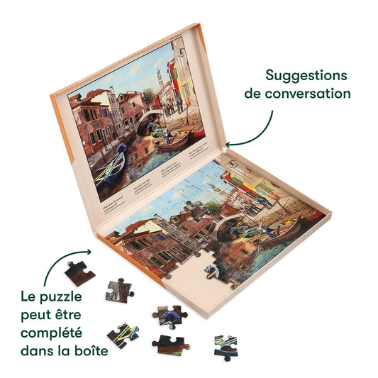 Puzzle 63 Teile - Burano Island