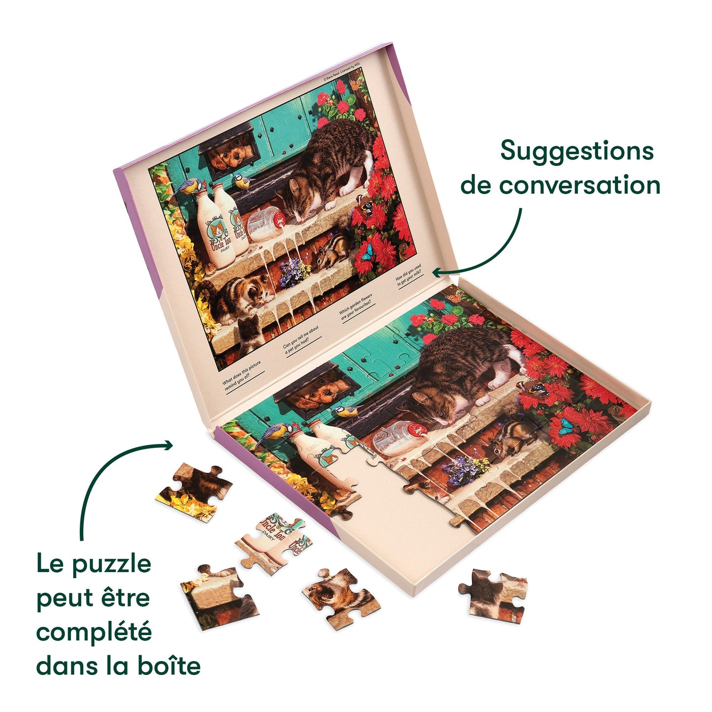 Puzzle 35 Teile - Cat's Whiskers