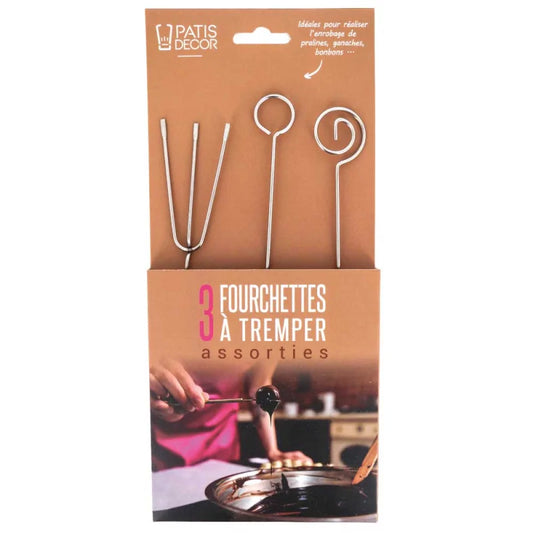 Patisdecor Fourchettes à tremper (3 pièces)