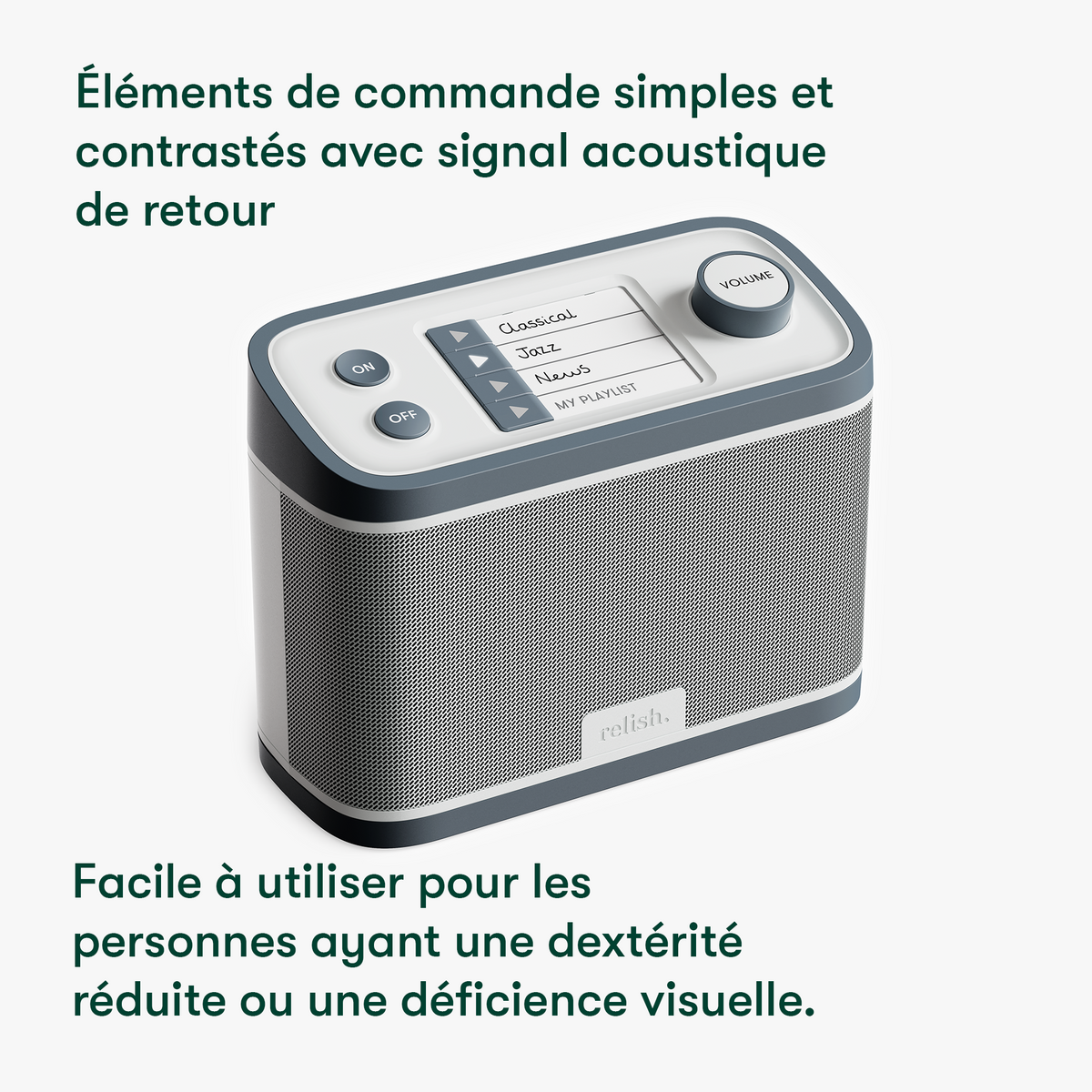 Radio FM / DAB+ Relish Démence