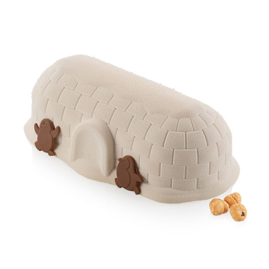 Silikomart Moule à bûche Igloo 1175 en silicone (23.4 cm)