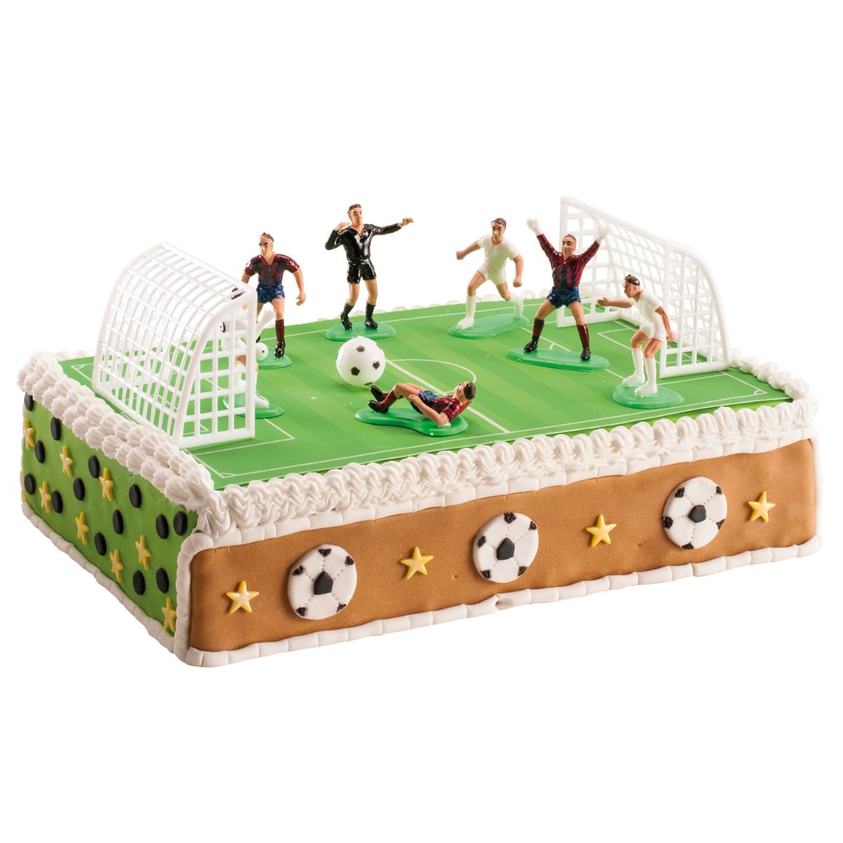 Décoration de gâteau - Foot (10pcs)