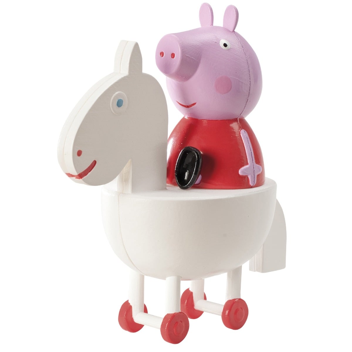 Décoration de gâteau - Kit Peppa Pig Cheval (4pcs)