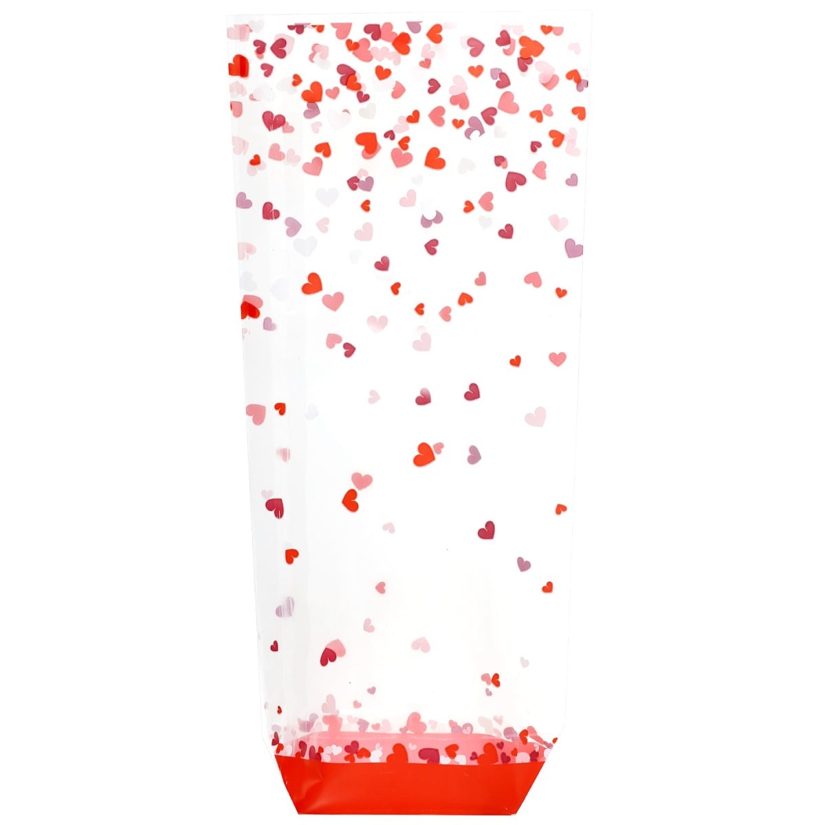 Sachets Coeur 10x22cm (10pcs)