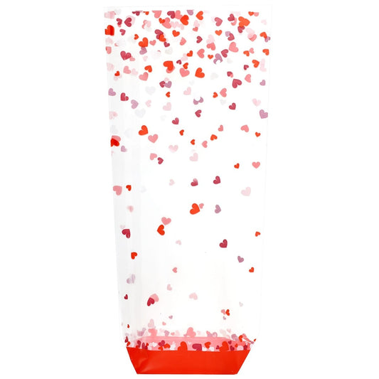Sachets Coeur 10x22cm (10pcs)