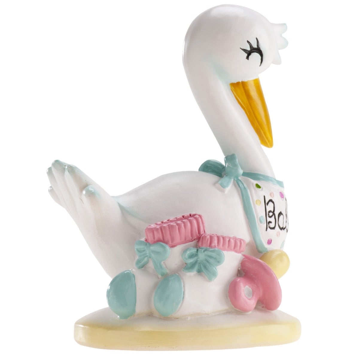 Figurine Baby Shower - Cigogne