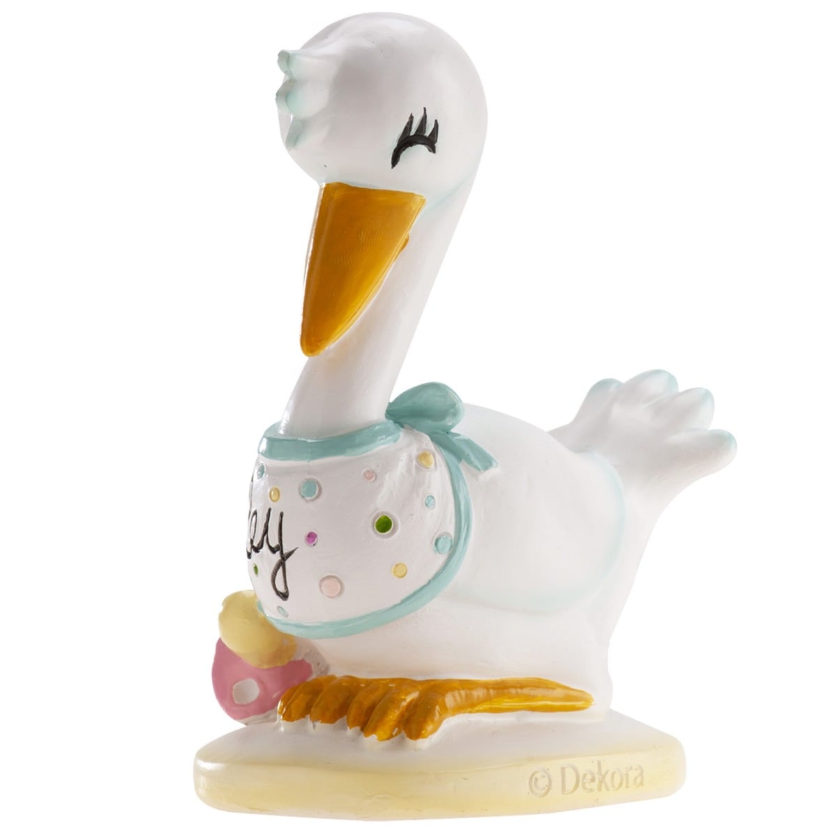 Figurine Baby Shower - Cigogne
