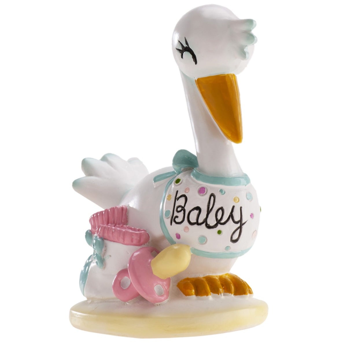 Figurine Baby Shower - Cigogne