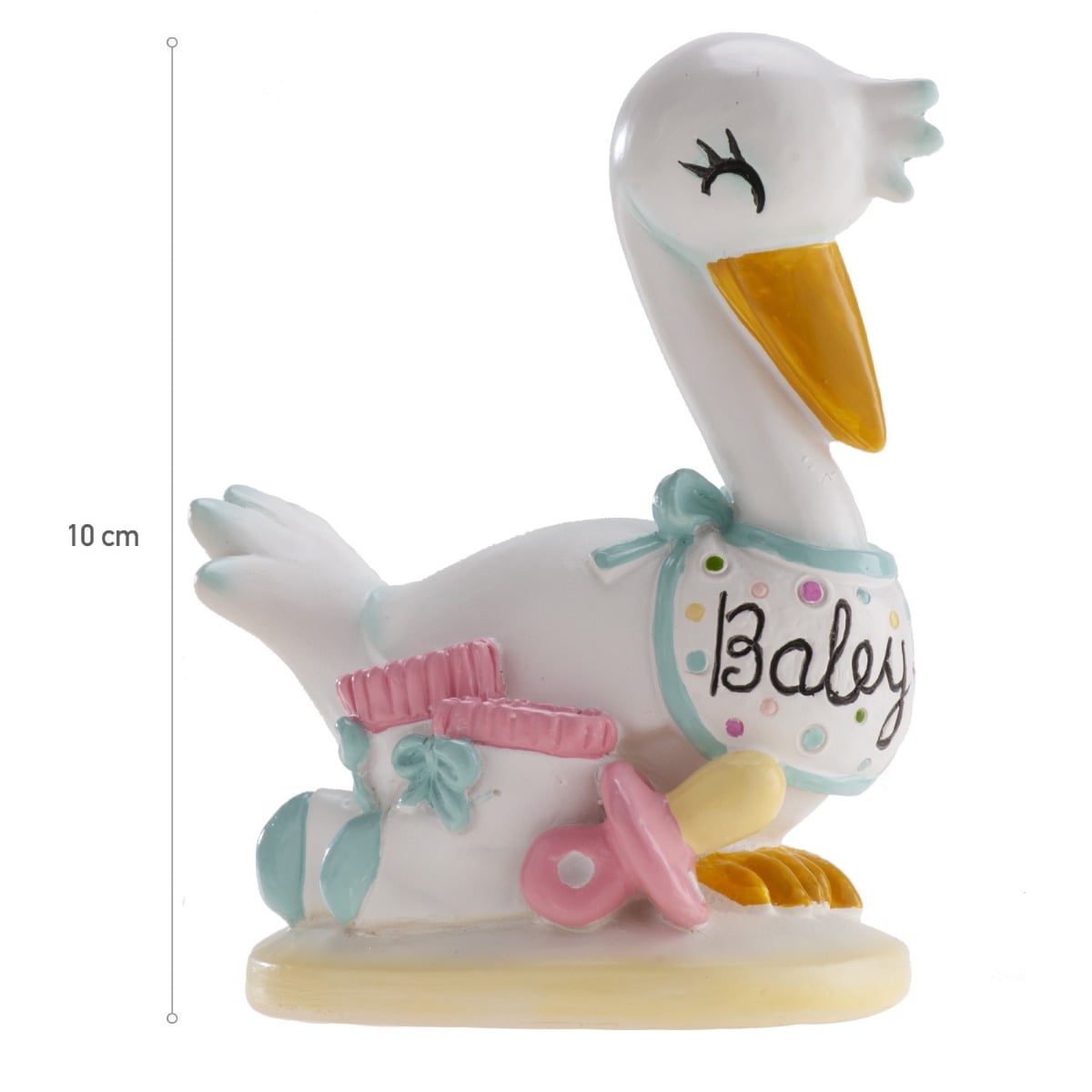 Figurine Baby Shower - Cigogne
