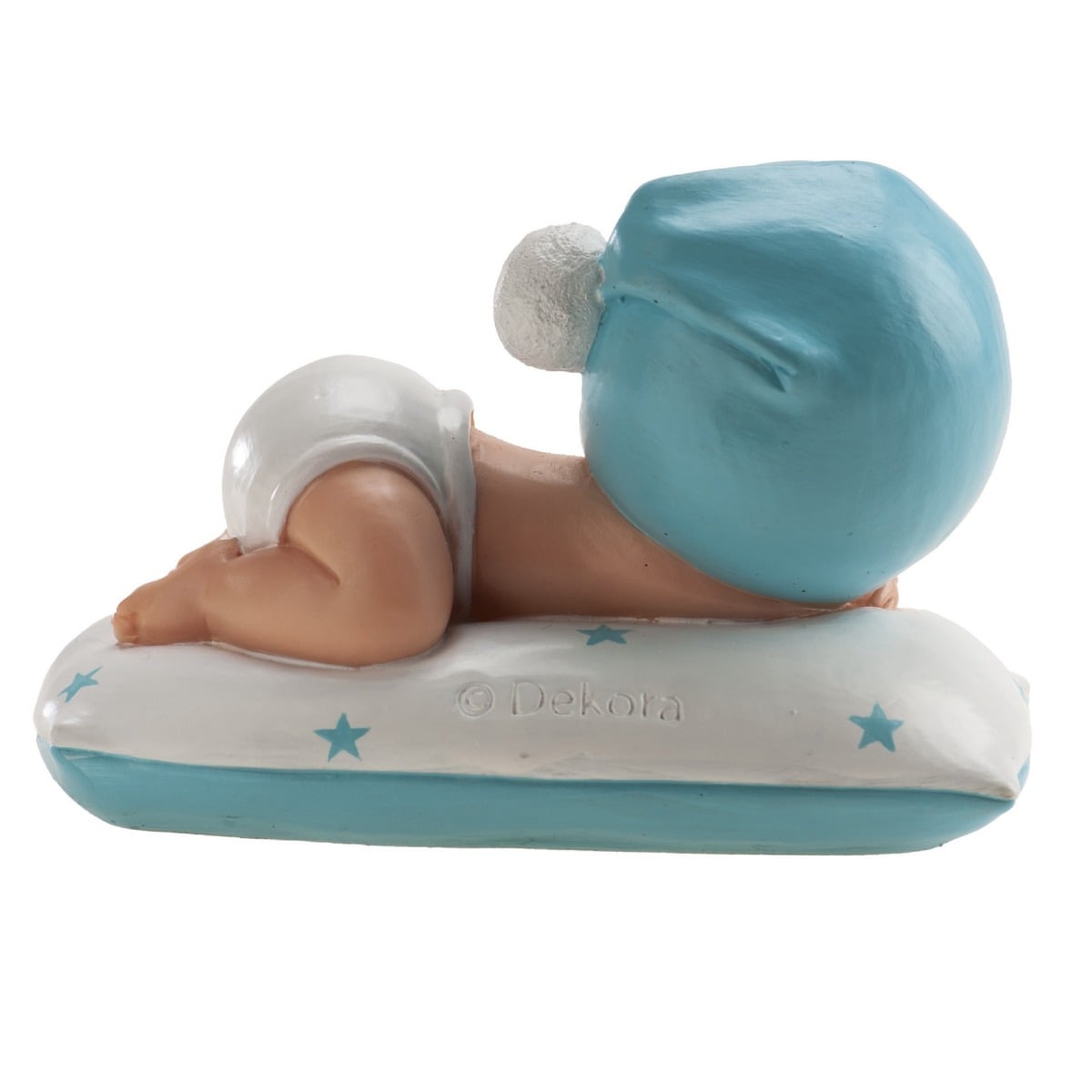 Cake Topper Baptême garçon endormi
