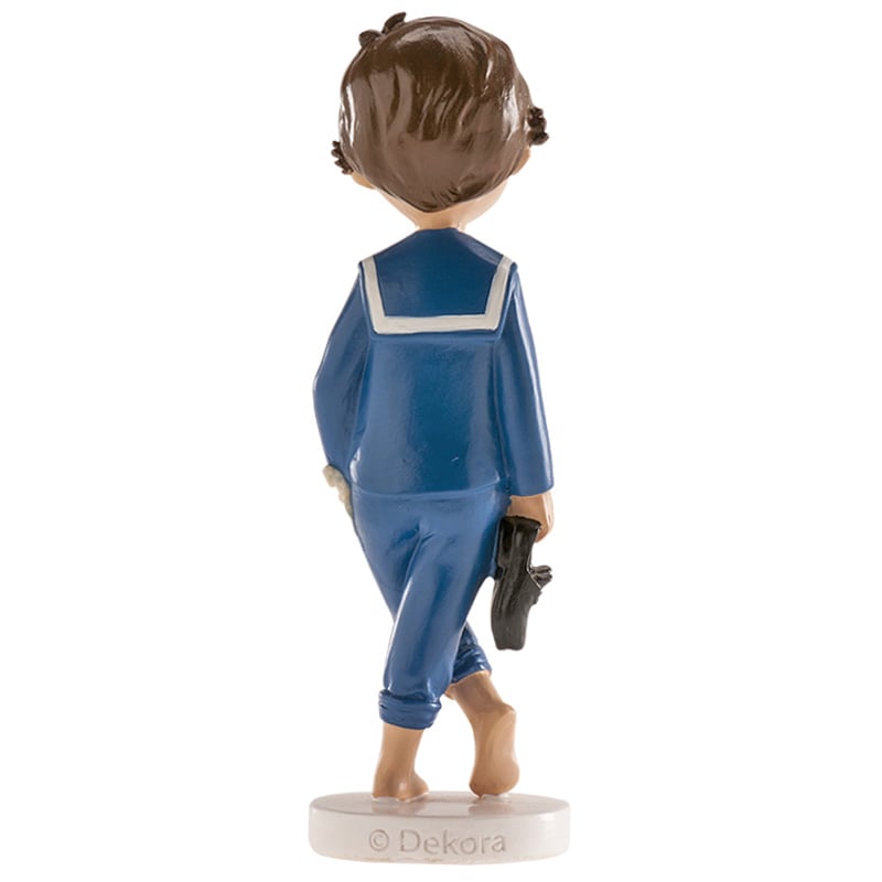 Figurine Communion - Garçon Marin (13cm)
