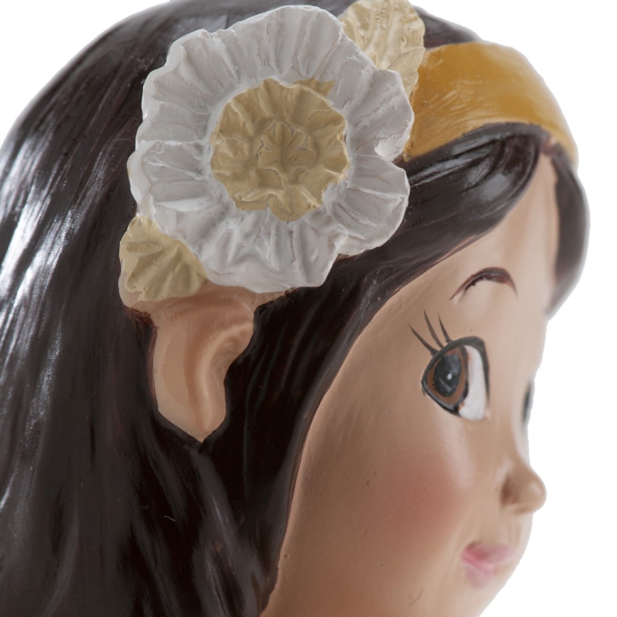 Figurine Communion - Fille et son Chapelet