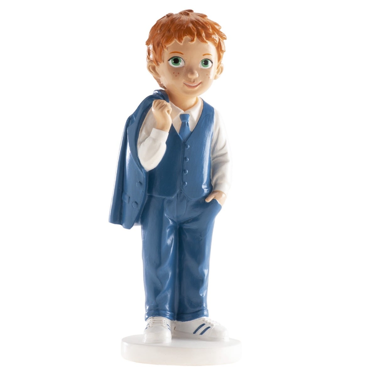 Figurine Communion - Garçon costard