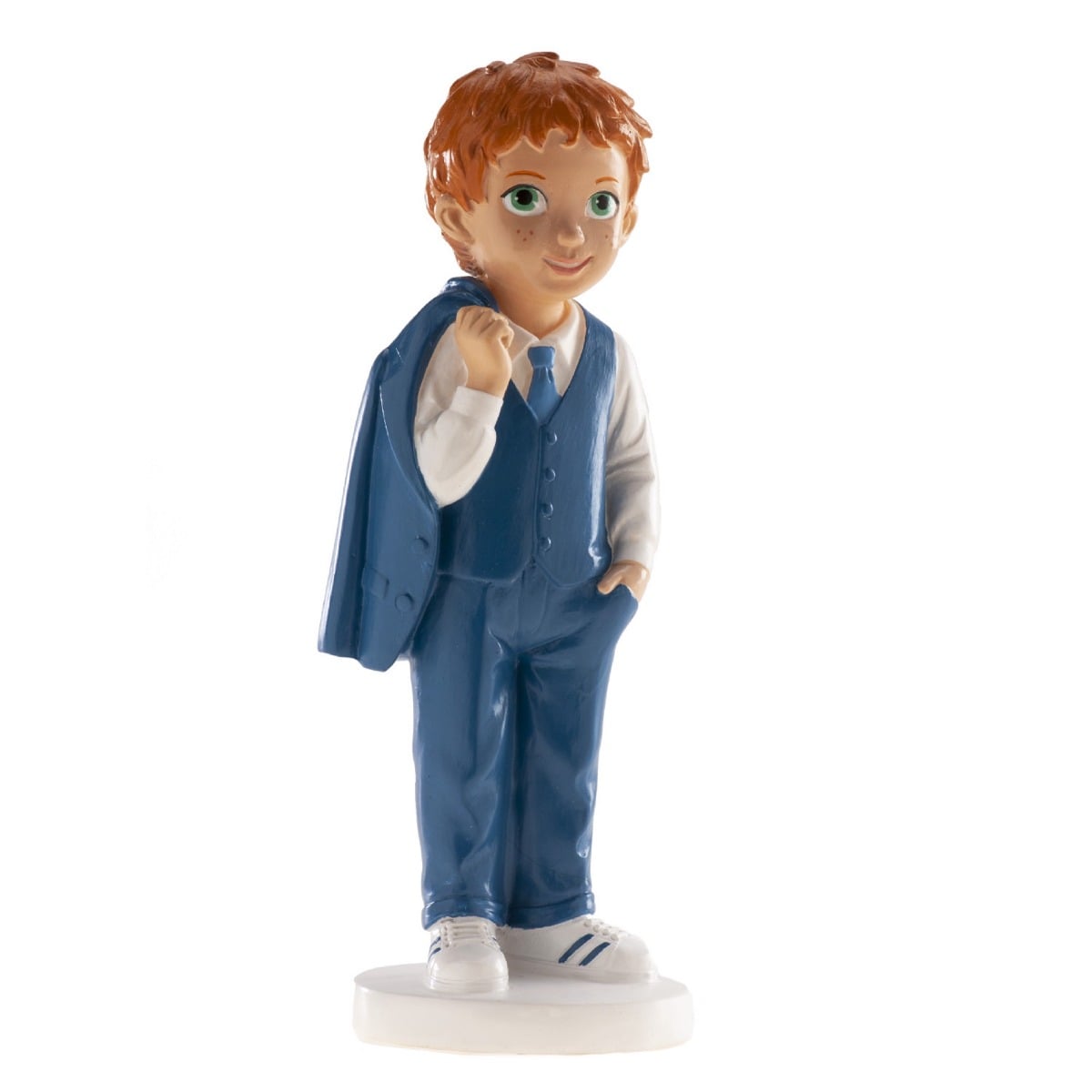 Figurine Communion - Garçon costard