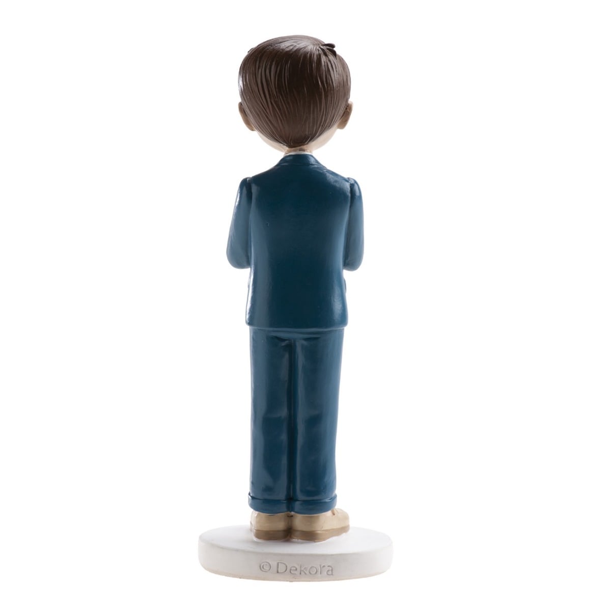 Figurine Communion - Garçon avec chapelet