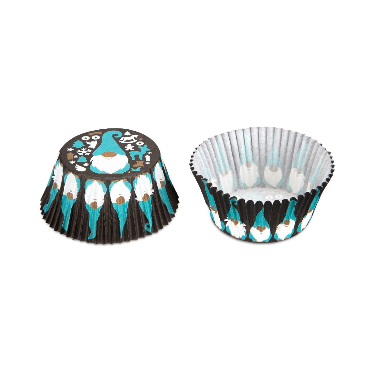 Caissettes à cupcakes en carton - Elfes (50pcs)