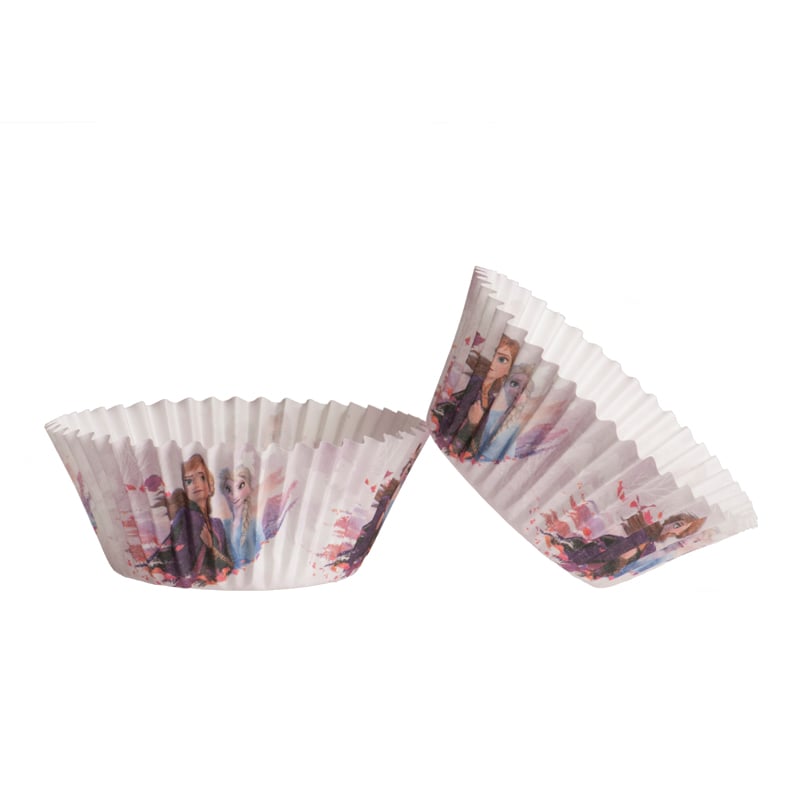Caissettes à cupcakes - Reine des neiges 2 Ø 5cm (25pcs)