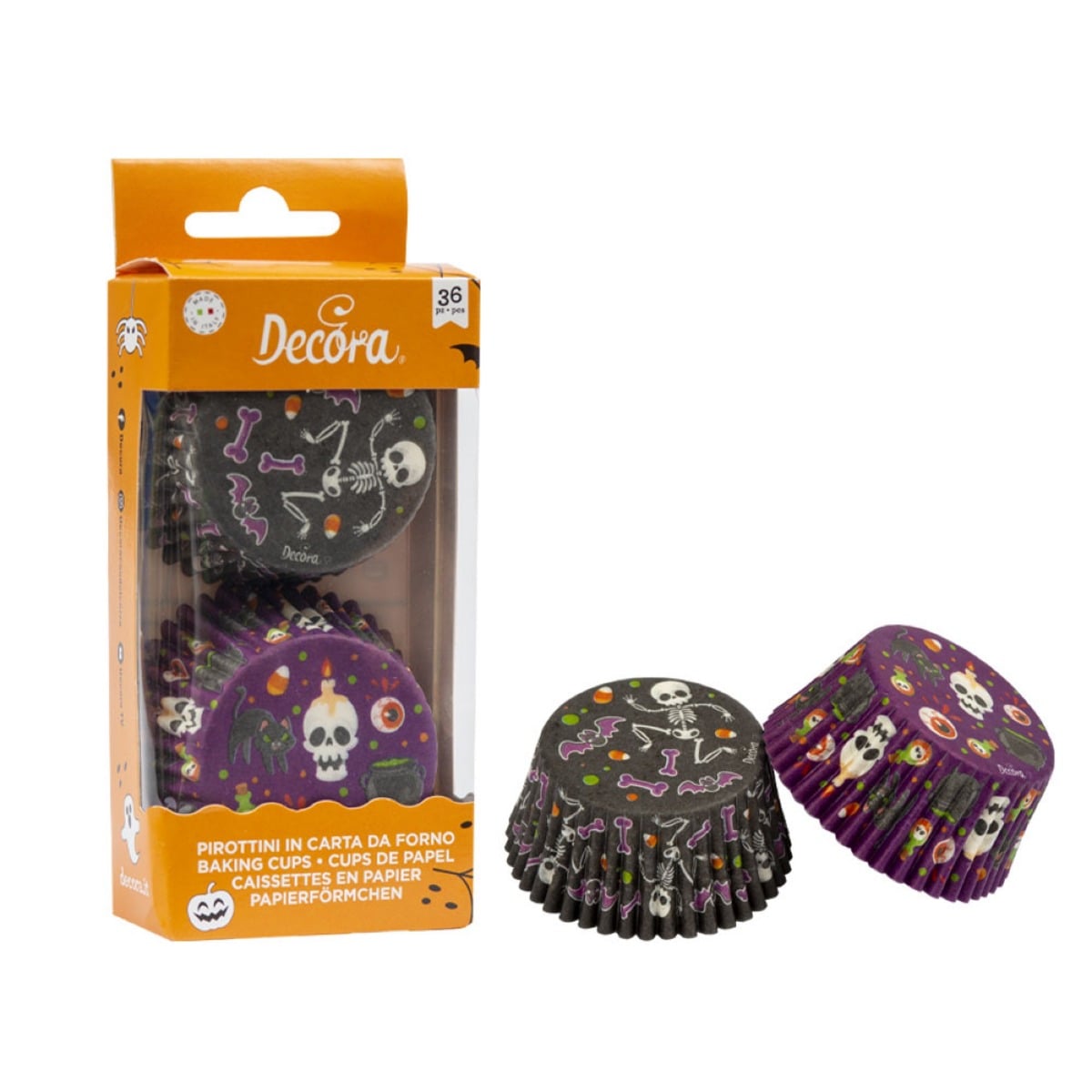Caissettes à cupcake - Happy Halloween