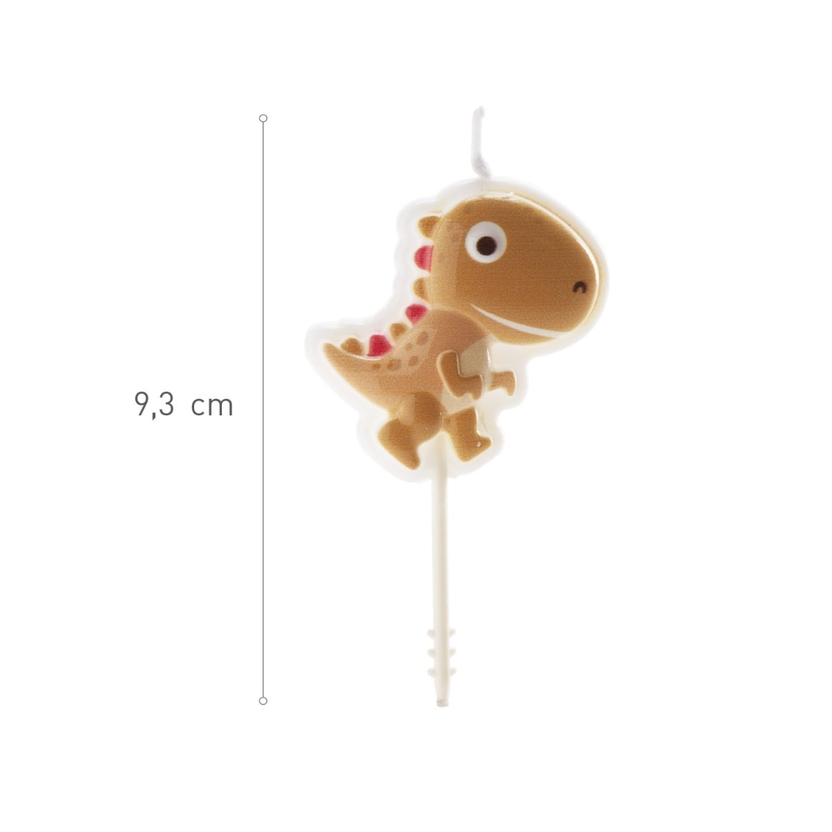 Bougies Dino (4pcs)