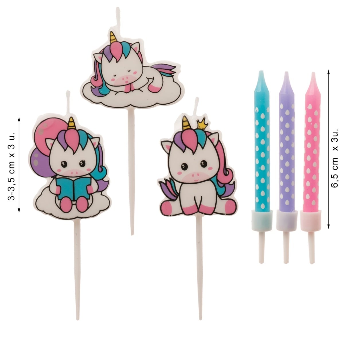 Bougie Mix Licorne