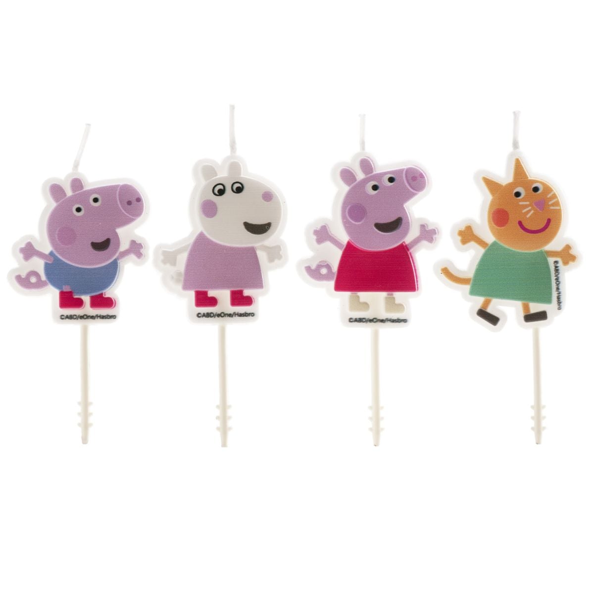 Bougies - Peppa Pig (4pcs)